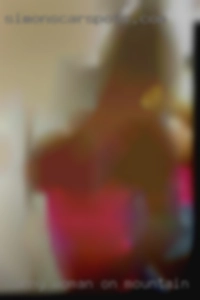 horny woman on mountain